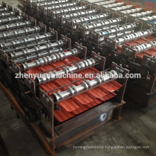 qualified double layer cold roll forming machine for production line/metal roofing sheet double layer machine